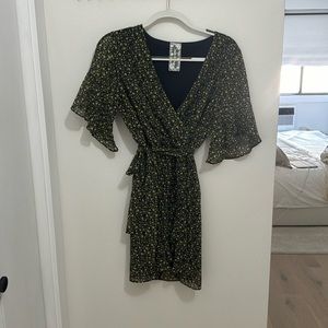 Printed Mini Dress